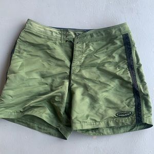 VINTAGE PATAGONIA GREEN SWIMSHORTS